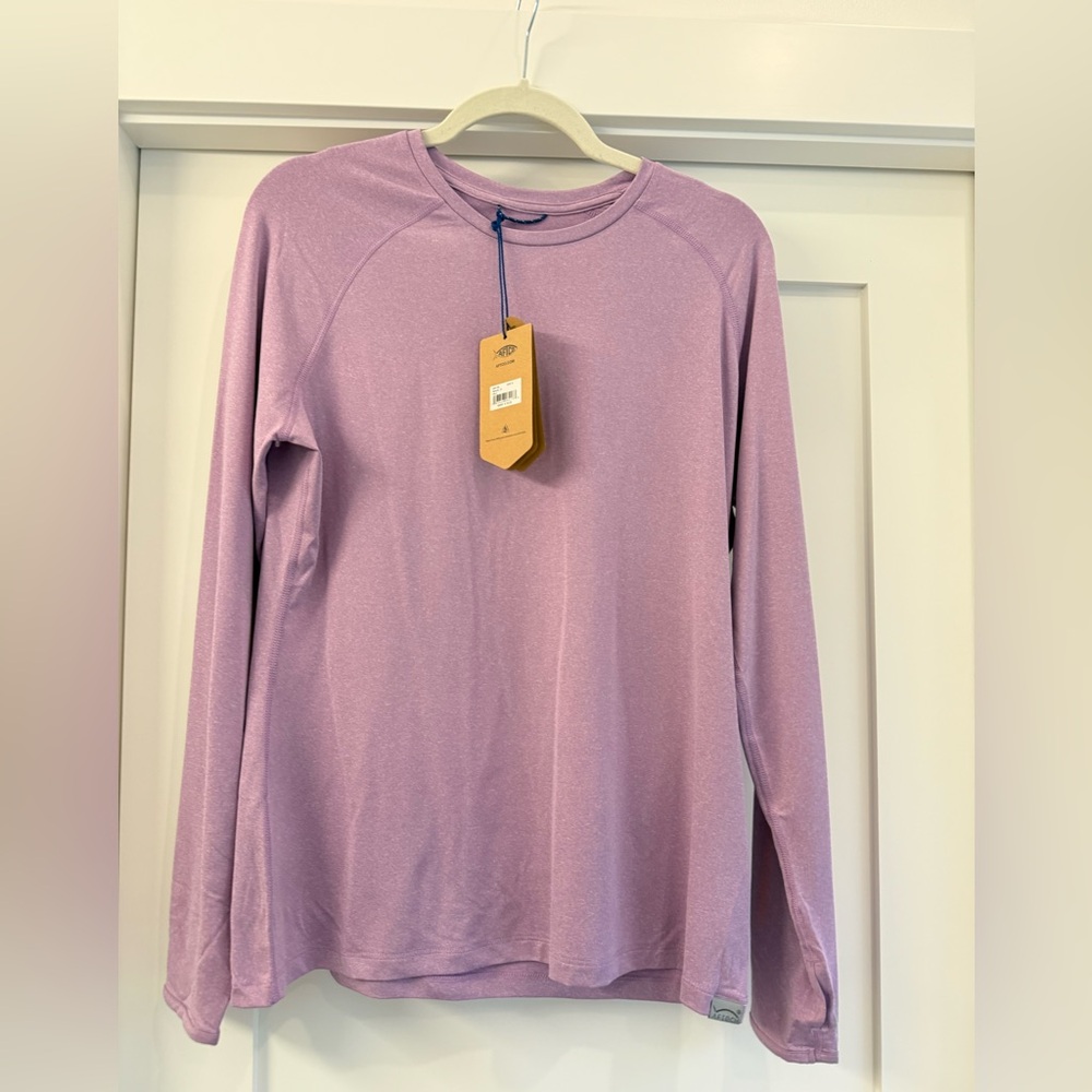 AFTCO Samurai Lavender Long Sleeve Shirt